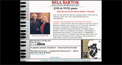 Desktop Screenshot of bartokcds.com